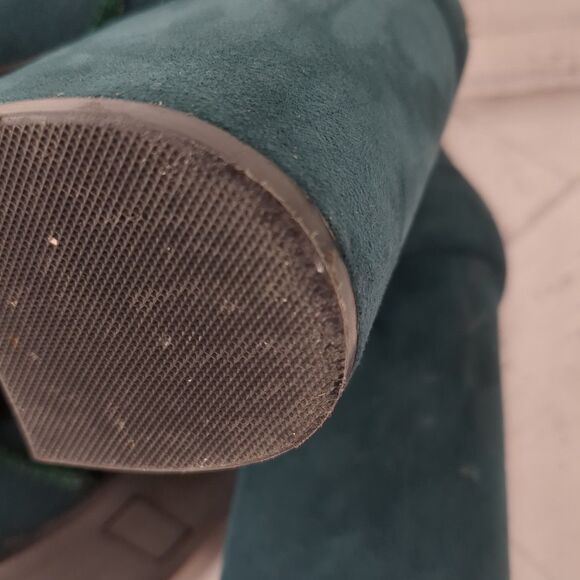 Cloudwalkers Dark Teal Green Broome Ankle Booties with Velvet Inset Size 9.5W - Picture 15 of 16